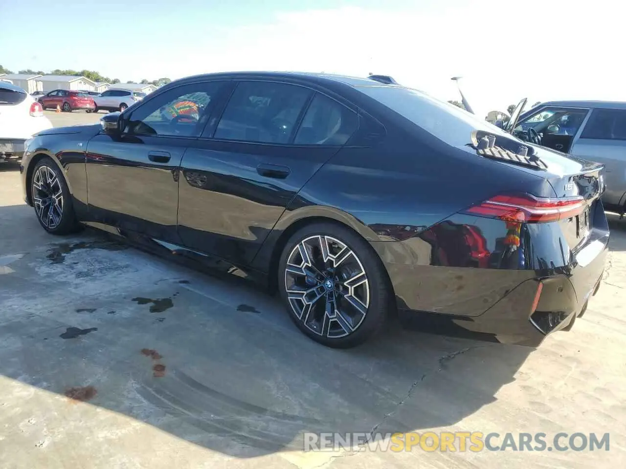 2 Photograph of a damaged car WBY43FK00RCP12947 BMW I5 M60 2024