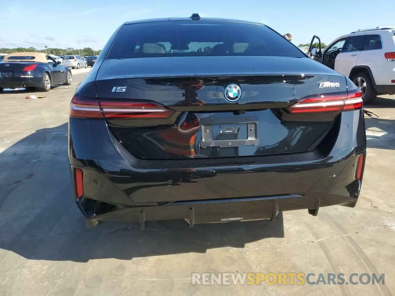 6 Photograph of a damaged car WBY43FK00RCP12947 BMW I5 M60 2024