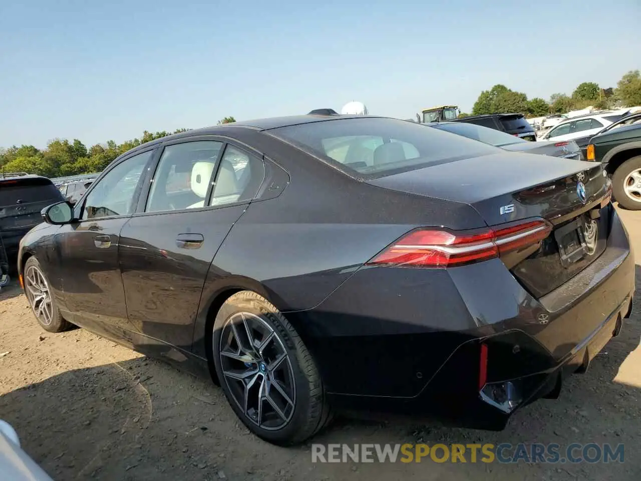 2 Photograph of a damaged car WBY43FK02RCR61881 BMW I5 M60 2024