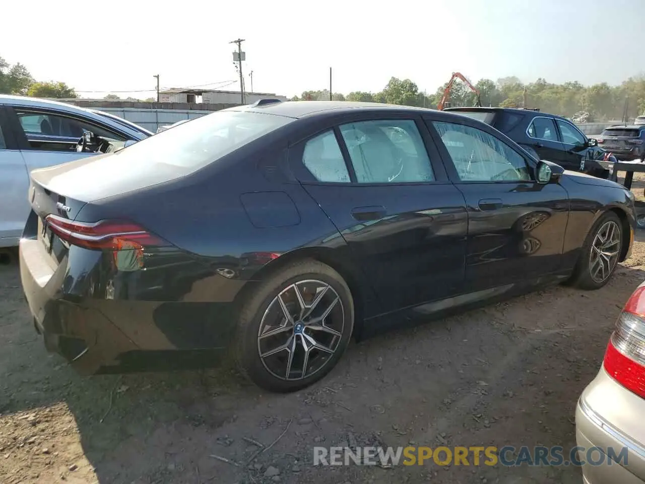 3 Photograph of a damaged car WBY43FK02RCR61881 BMW I5 M60 2024