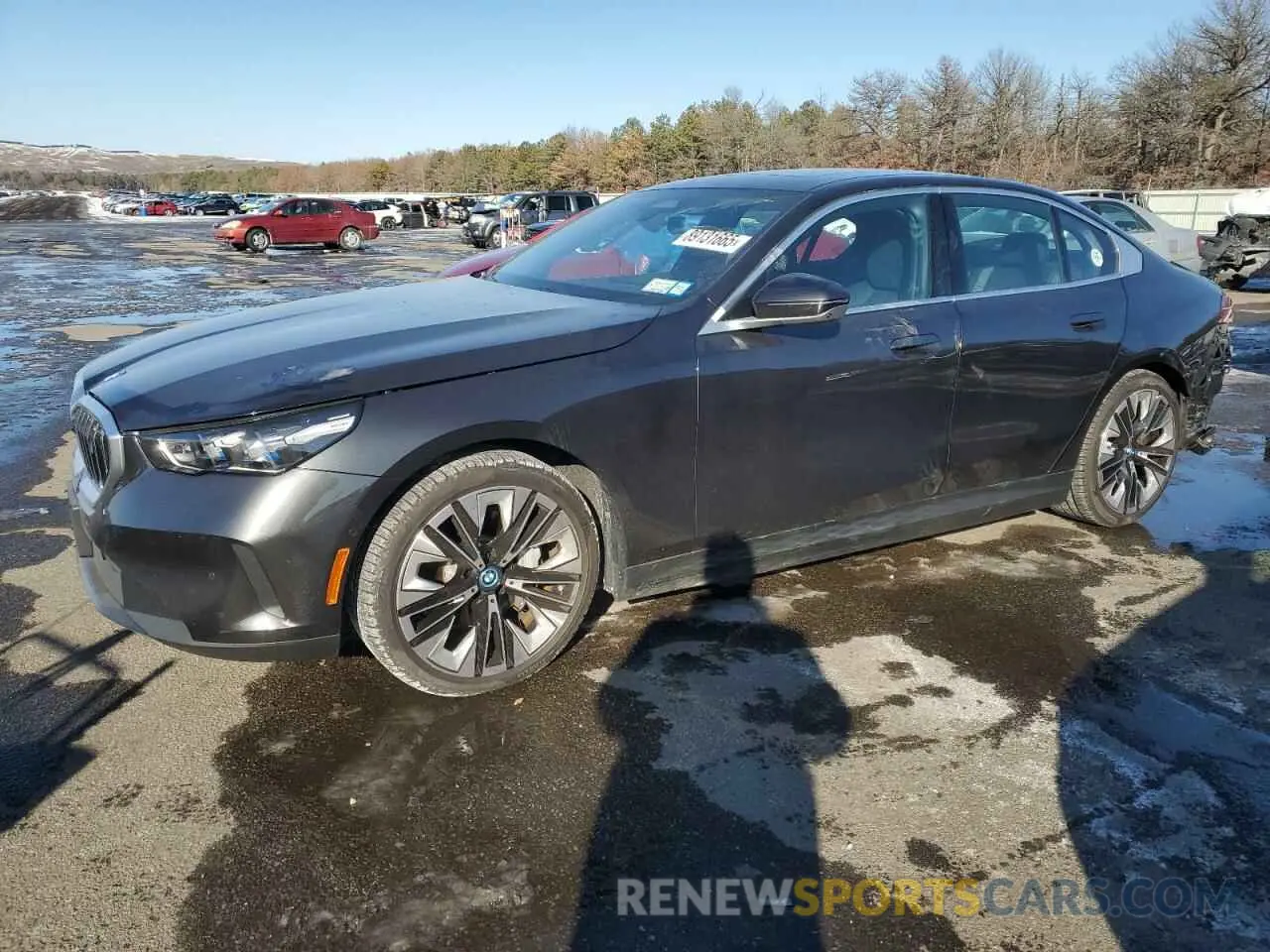 1 Фотография поврежденного автомобиля WBY13HG02SCT00929 BMW I5 XDRIVE 2025