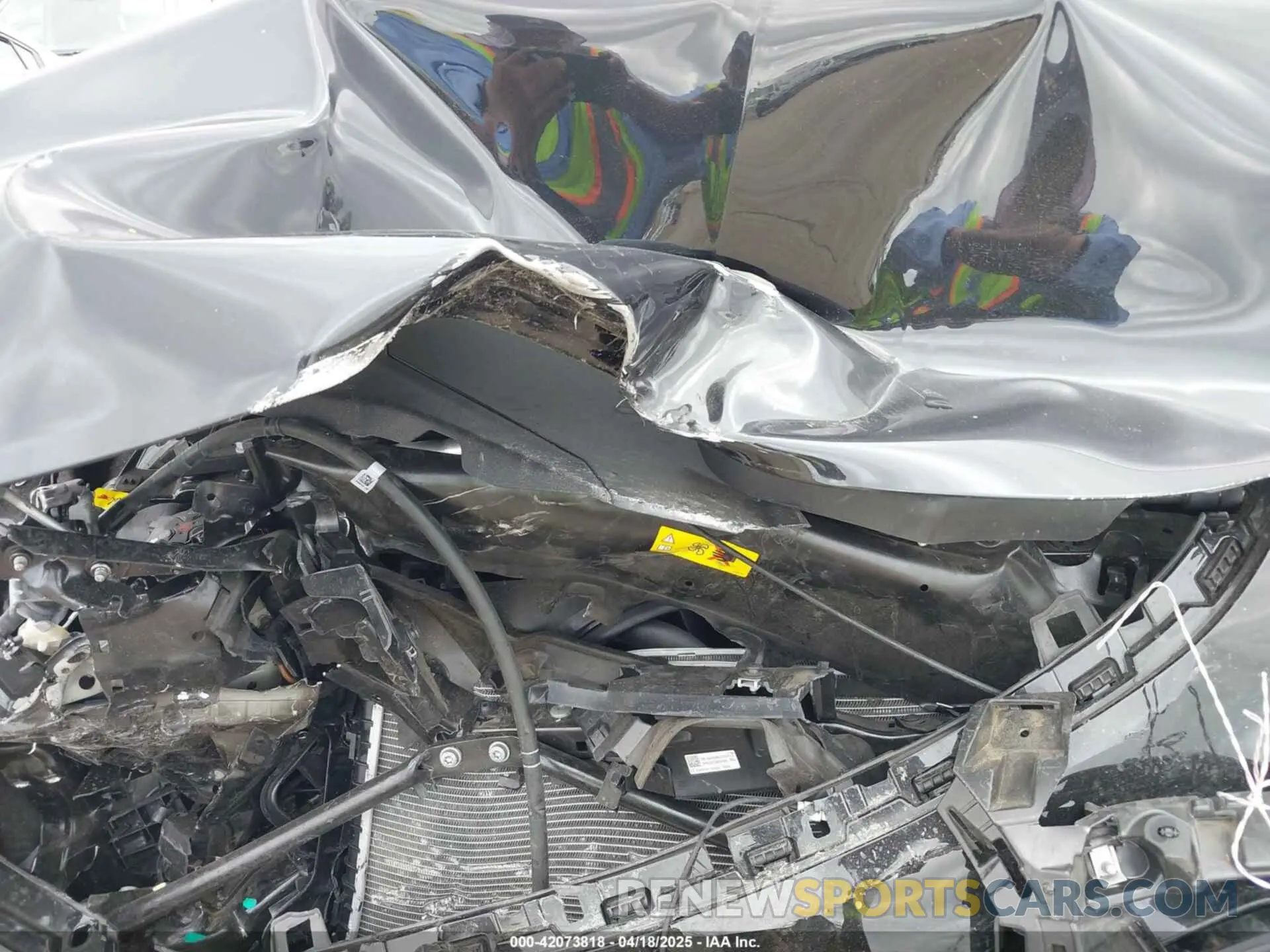 10 Photograph of a damaged car WBY43EJ06RCR75472 BMW I7 2024
