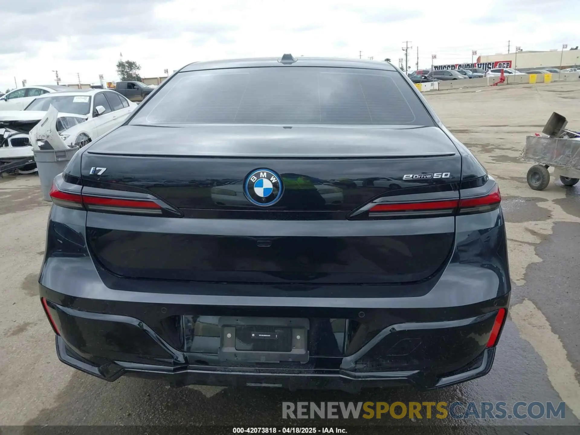 16 Photograph of a damaged car WBY43EJ06RCR75472 BMW I7 2024