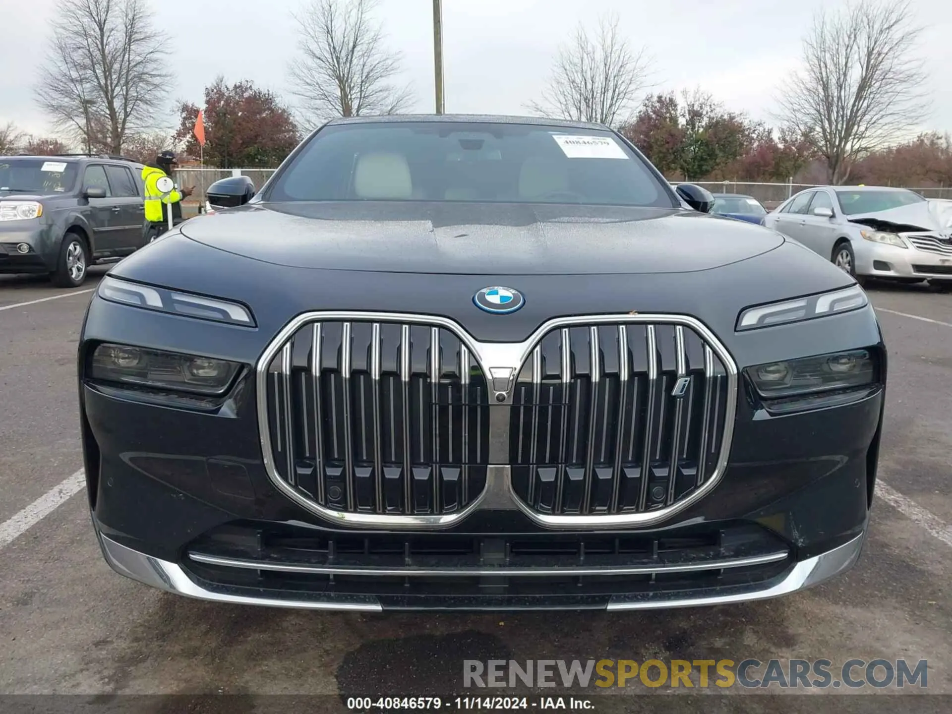 12 Photograph of a damaged car WBY53EJ0XRCR61336 BMW I7 2024