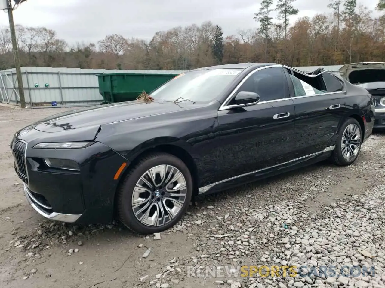 1 Photograph of a damaged car WBY53EJ01PCM98516 BMW I7 XDRIVE6 2023