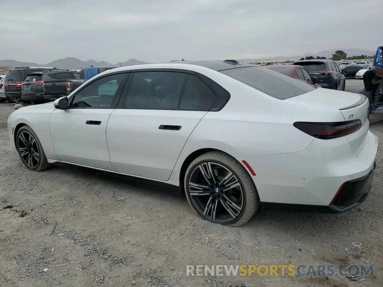 2 Photograph of a damaged car WBY53EJ04PCN73595 BMW I7 XDRIVE6 2023