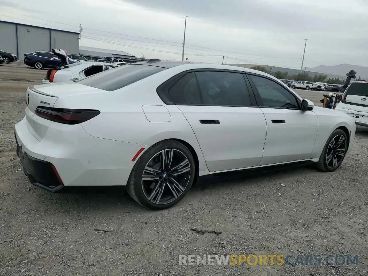3 Photograph of a damaged car WBY53EJ04PCN73595 BMW I7 XDRIVE6 2023
