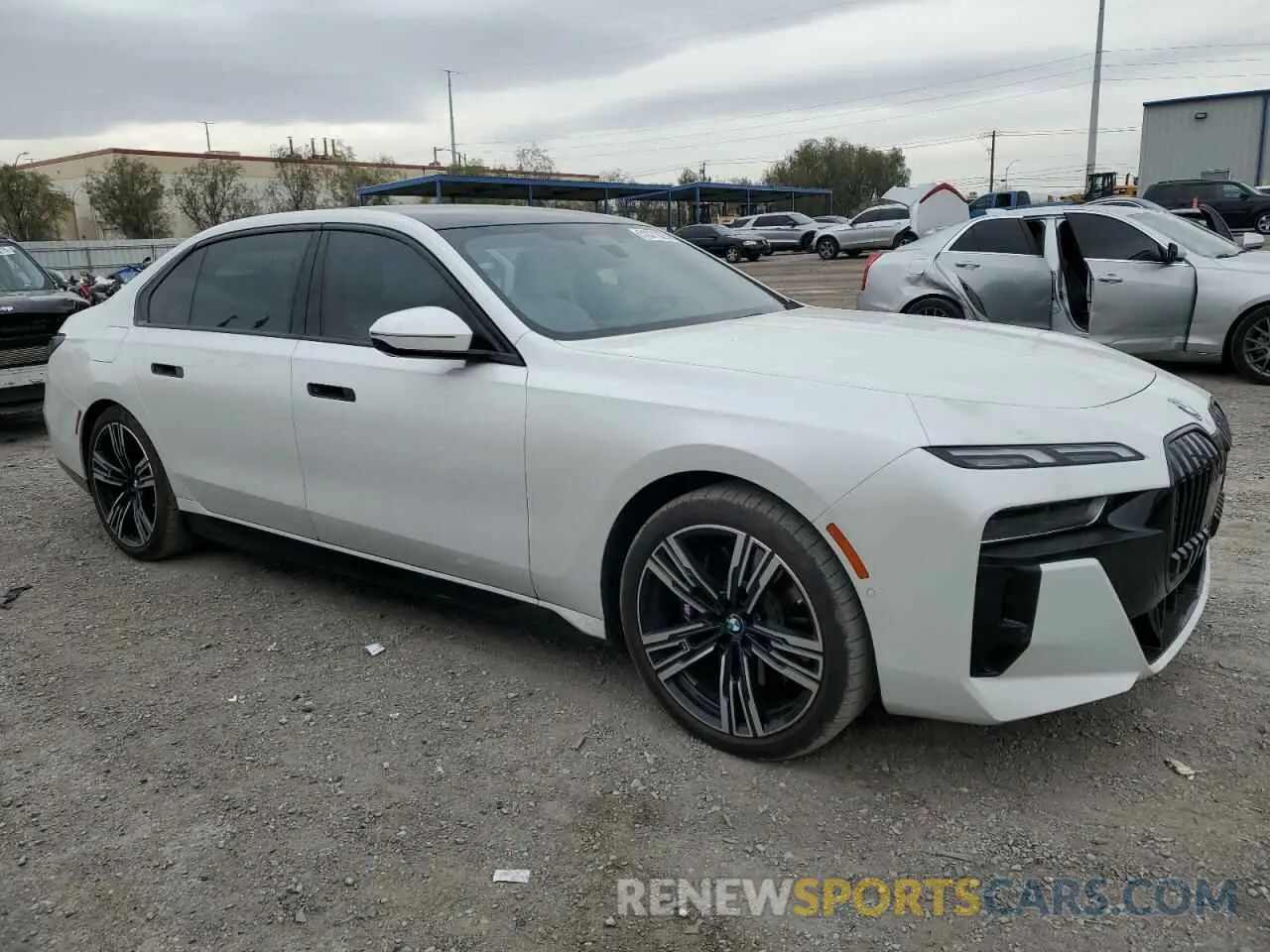 4 Photograph of a damaged car WBY53EJ04PCN73595 BMW I7 XDRIVE6 2023
