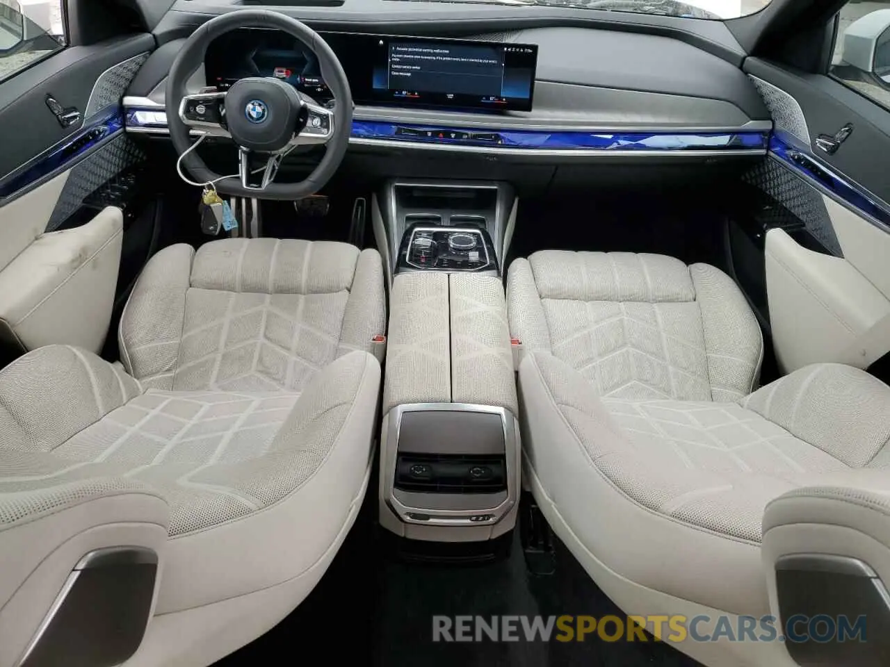 8 Photograph of a damaged car WBY53EJ04PCN73595 BMW I7 XDRIVE6 2023