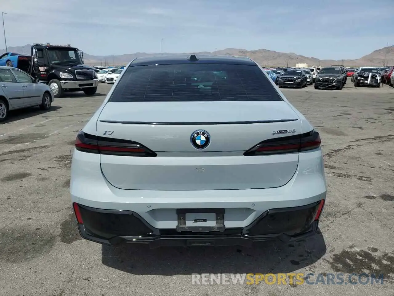 6 Фотография поврежденного автомобиля WBY53EJ04RCR17588 BMW I7 XDRIVE6 2024