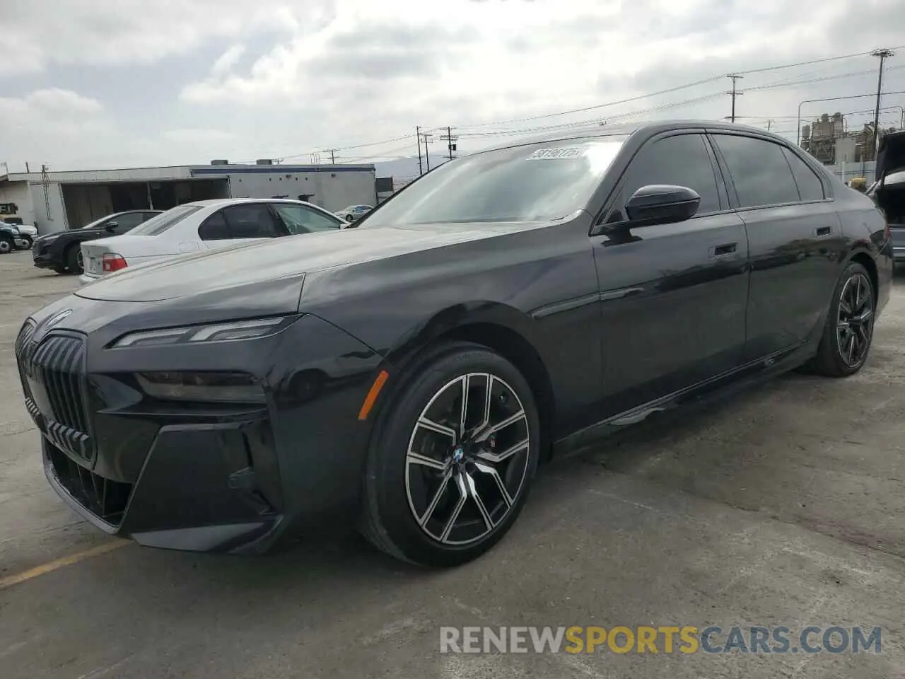 1 Фотография поврежденного автомобиля WBY53EJ05RCP85098 BMW I7 XDRIVE6 2024