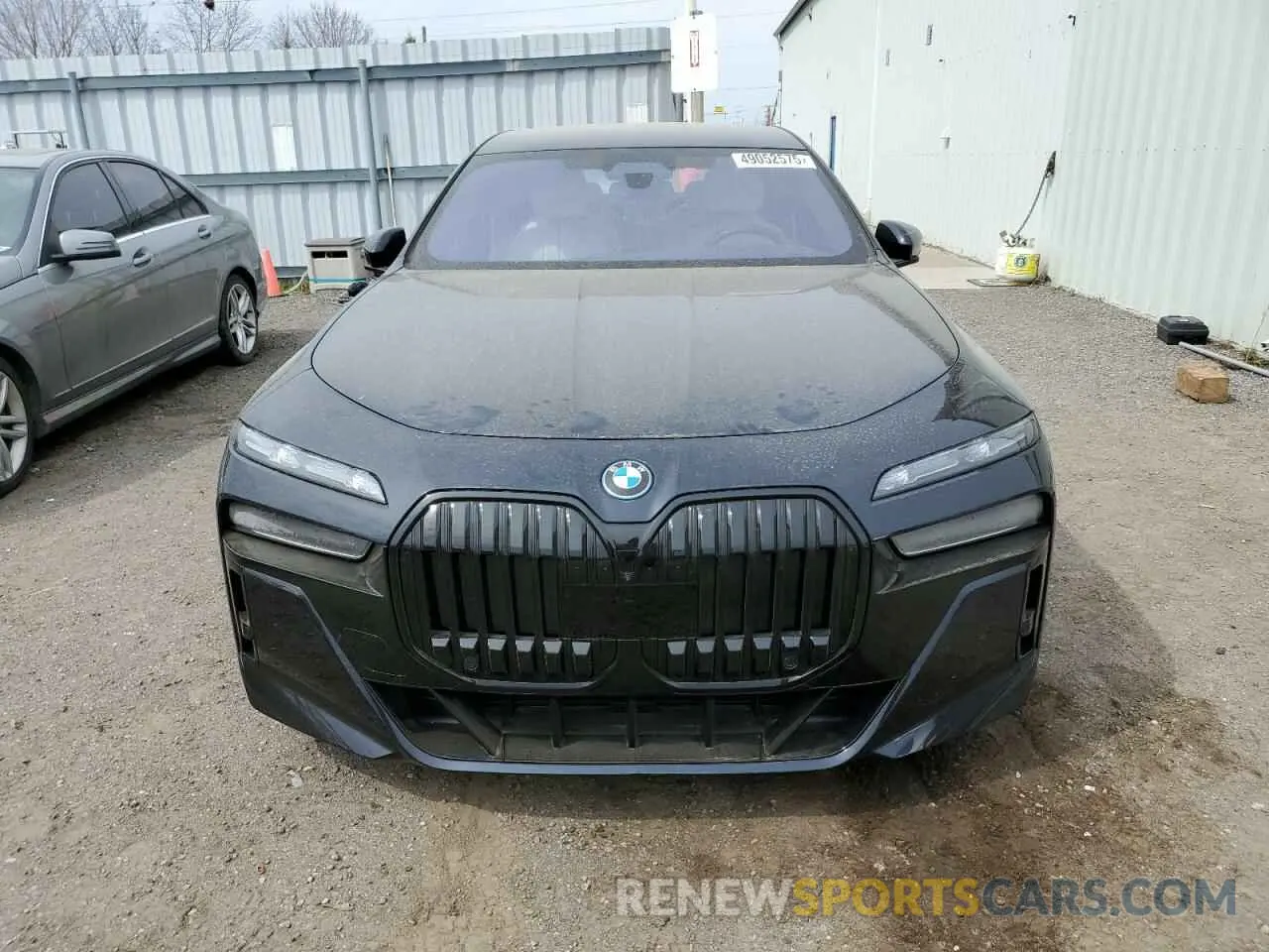 5 Фотография поврежденного автомобиля WBY53EJ08RCP19497 BMW I7 XDRIVE6 2024