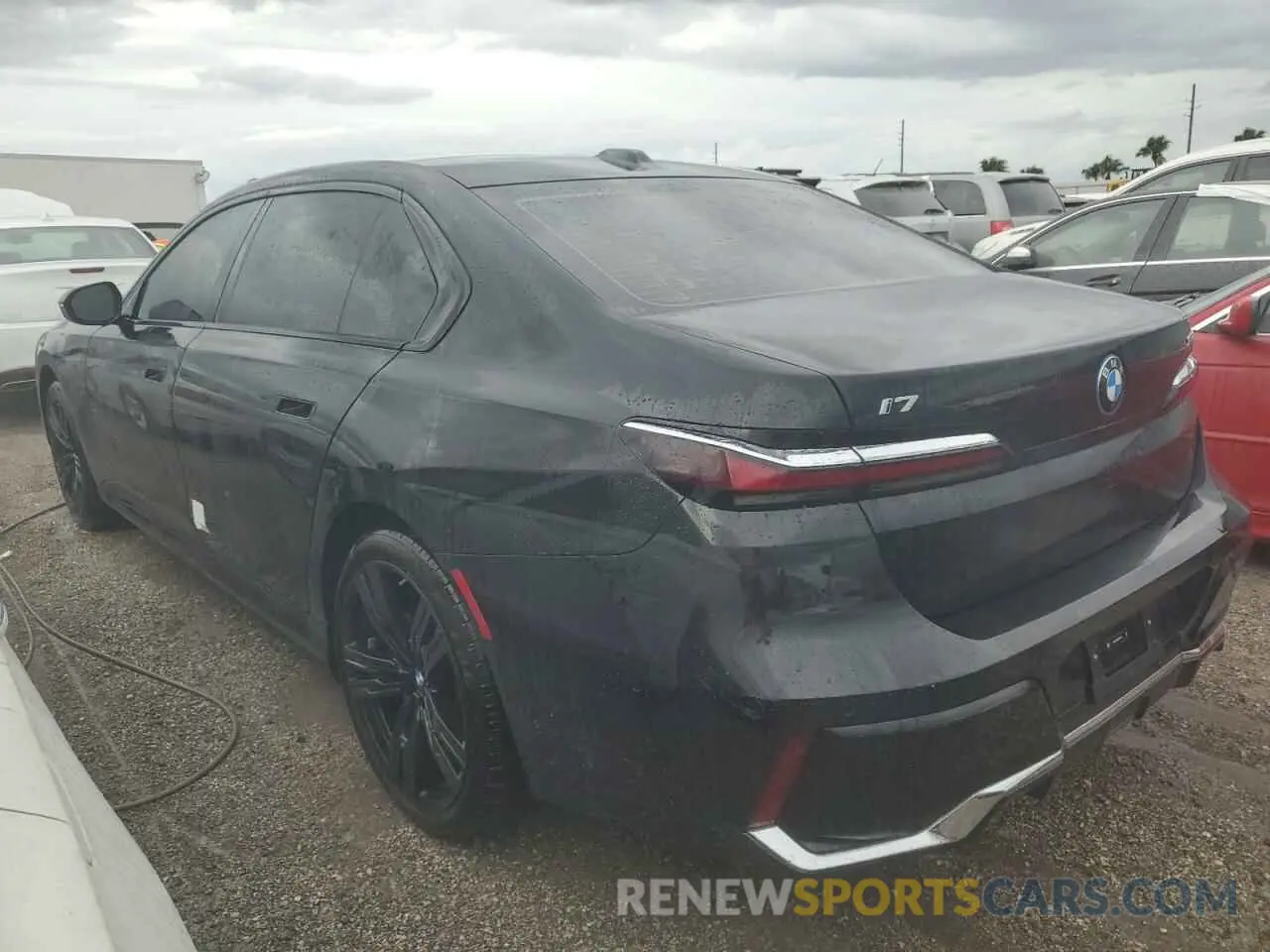 2 Фотография поврежденного автомобиля WBY53EJ0XRCP79376 BMW I7 XDRIVE6 2024