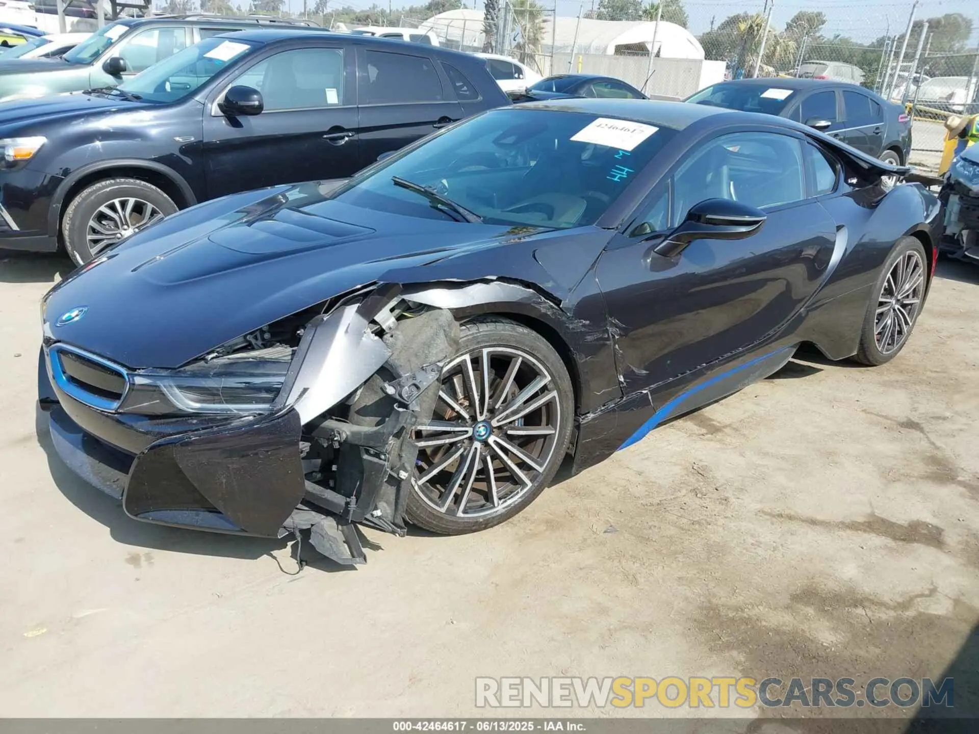 2 Photograph of a damaged car WBY2Z4C55KVB81892 BMW I8 2019