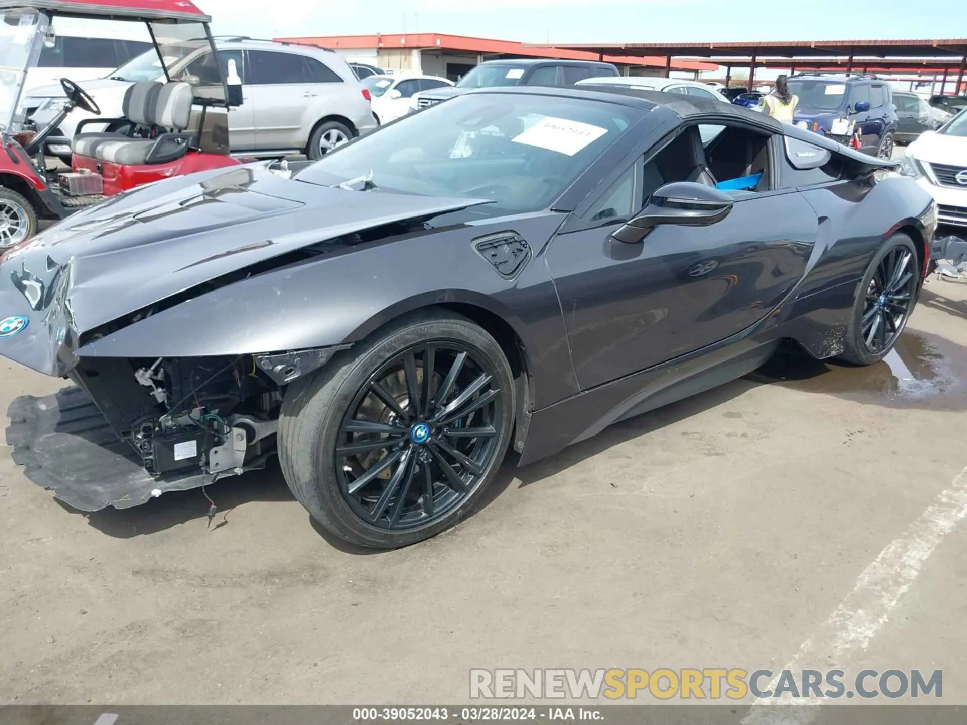 2 Photograph of a damaged car WBY2Z6C53KVG97888 BMW I8 2019