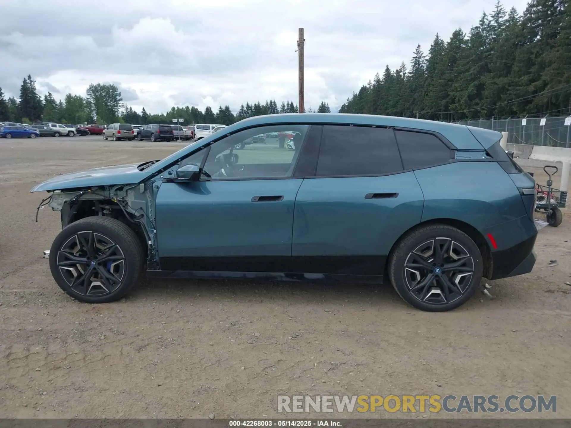 15 Photograph of a damaged car WB523CF00PCM81980 BMW IX 2023