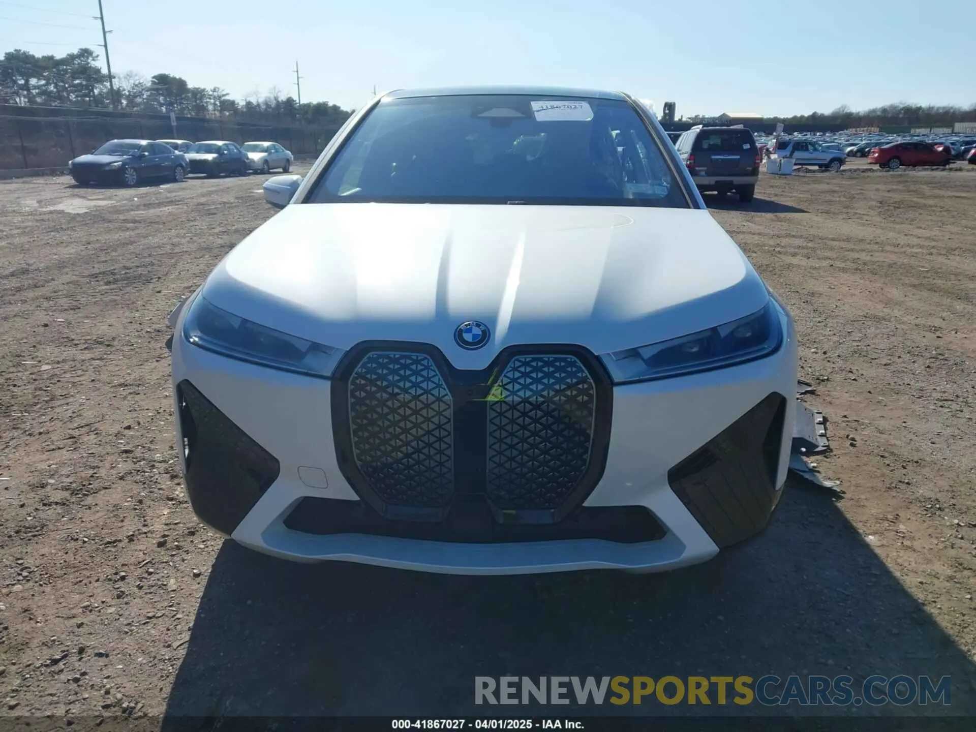 13 Photograph of a damaged car WB523CF0XPCM07644 BMW IX 2023