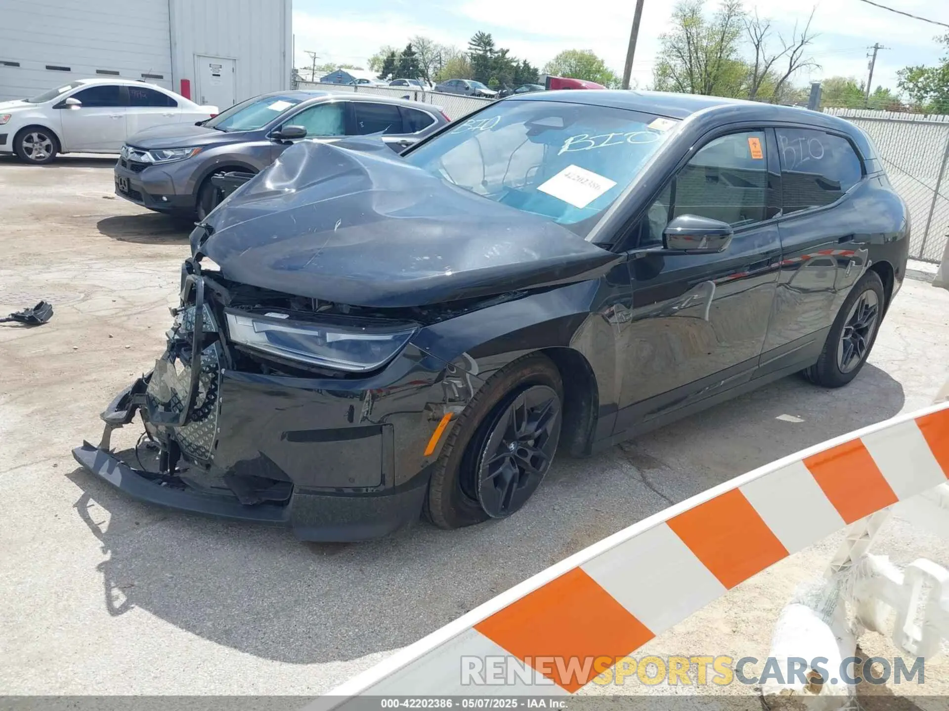 2 Photograph of a damaged car WB523CF03RCN75161 BMW IX 2024