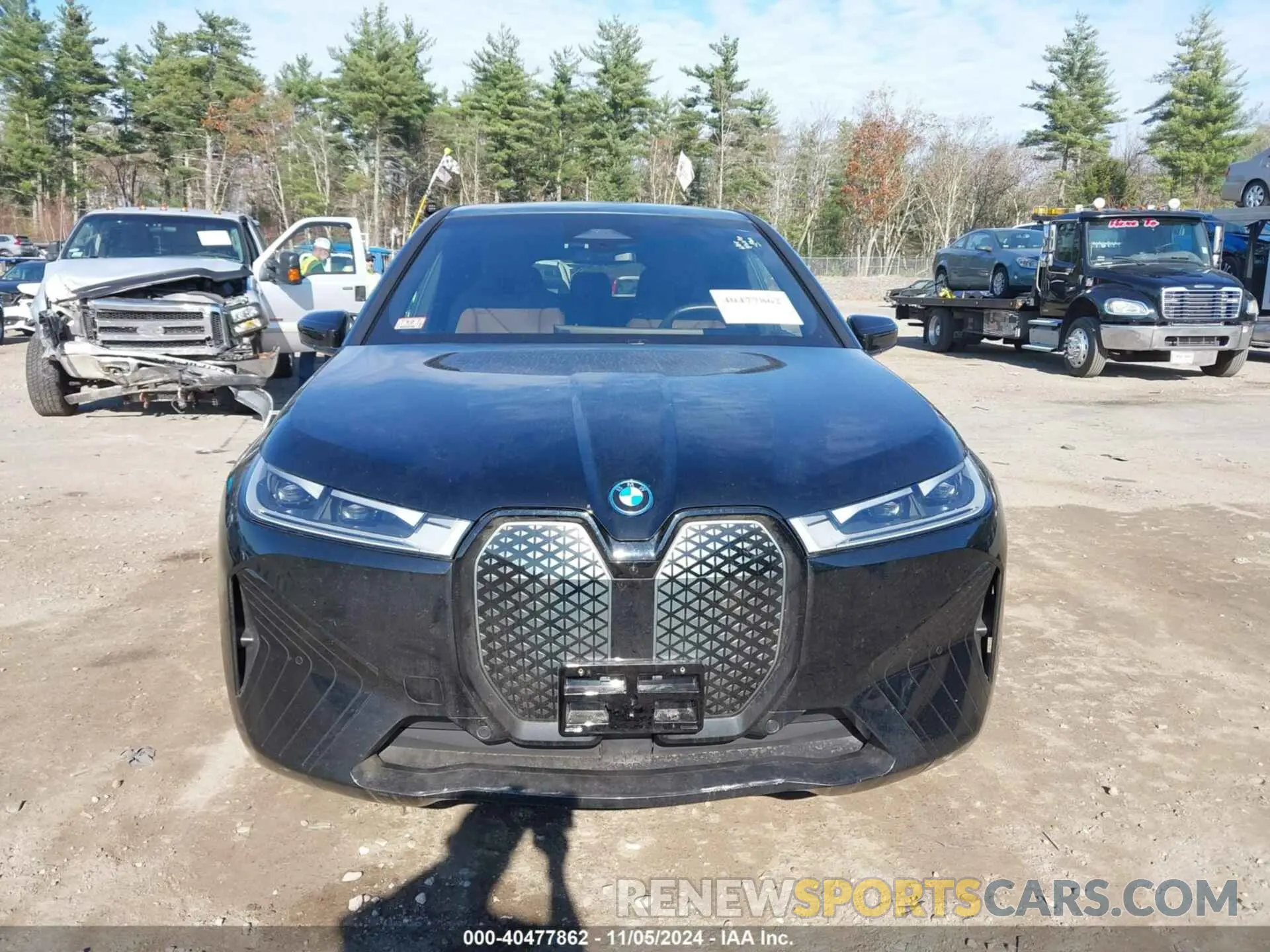 13 Photograph of a damaged car WB523CF09RCR29782 BMW IX 2024
