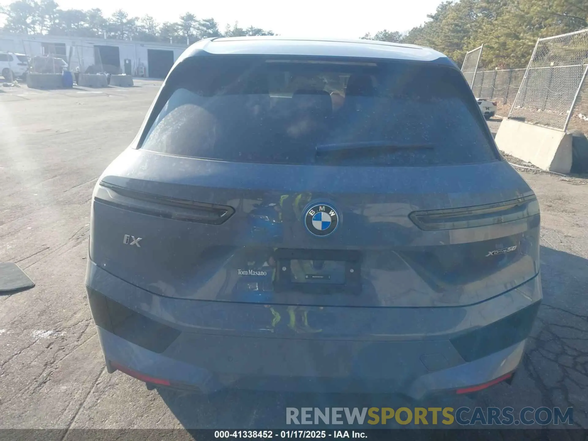 16 Фотография поврежденного автомобиля WB523CF01SCT10311 BMW IX 2025