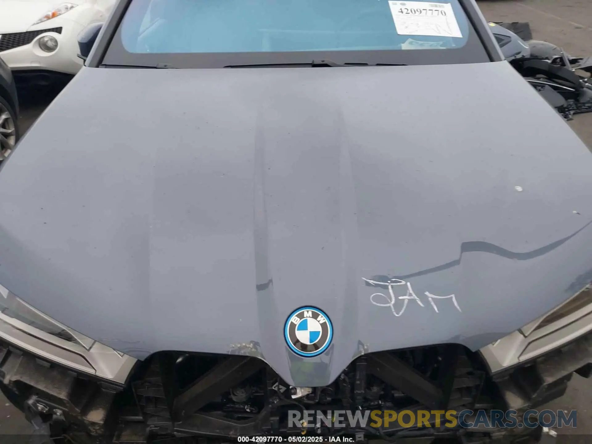 10 Фотография поврежденного автомобиля WB523CF07SCT32782 BMW IX 2025