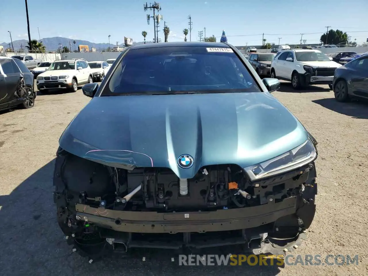5 Фотография поврежденного автомобиля WB533CF01PCM82043 BMW IX M60 2023