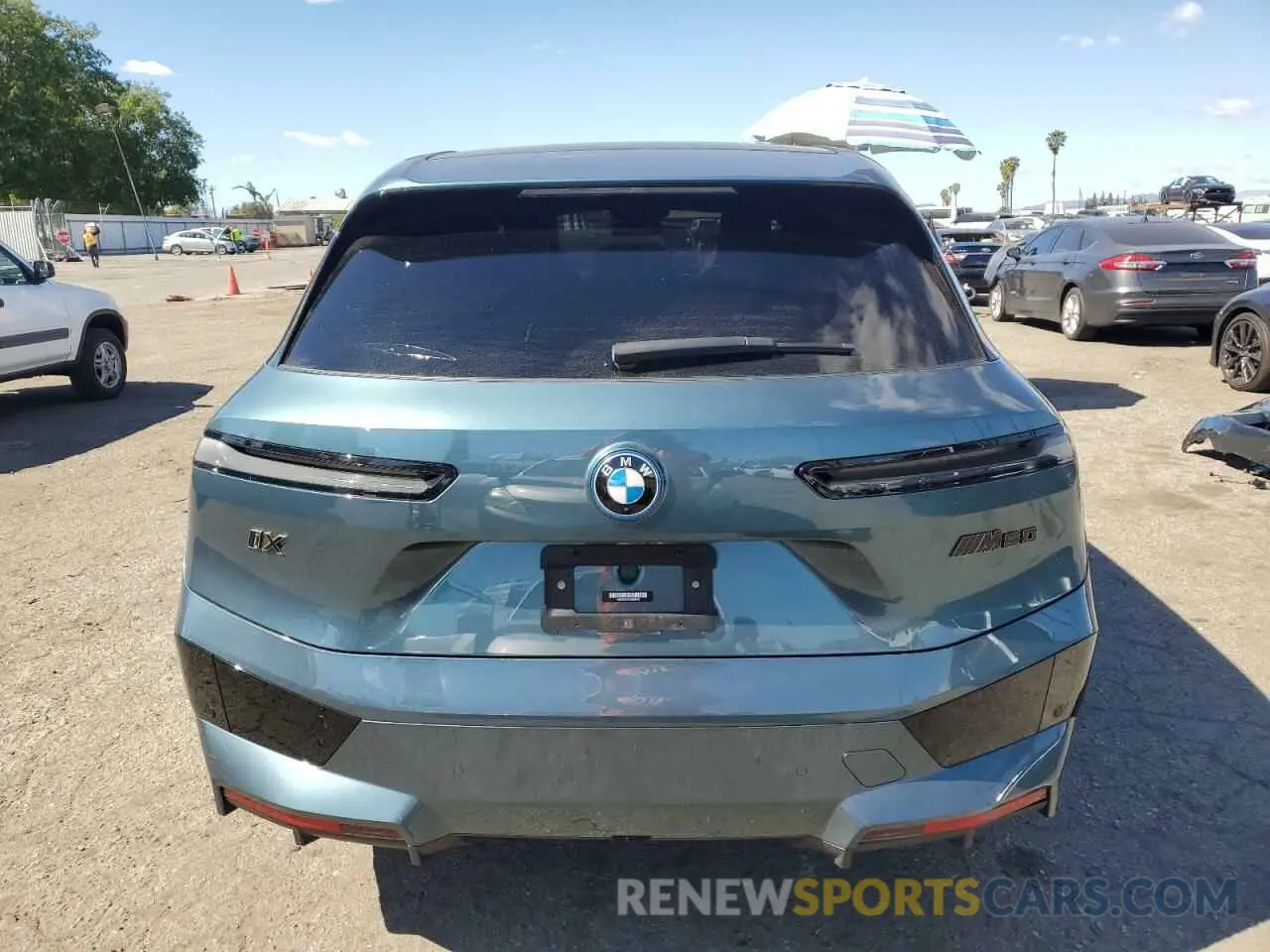 6 Фотография поврежденного автомобиля WB533CF01PCM82043 BMW IX M60 2023