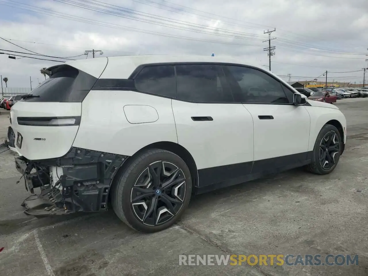 3 Photograph of a damaged car WB523CF01NCK44105 BMW IX XDRIVE5 2022