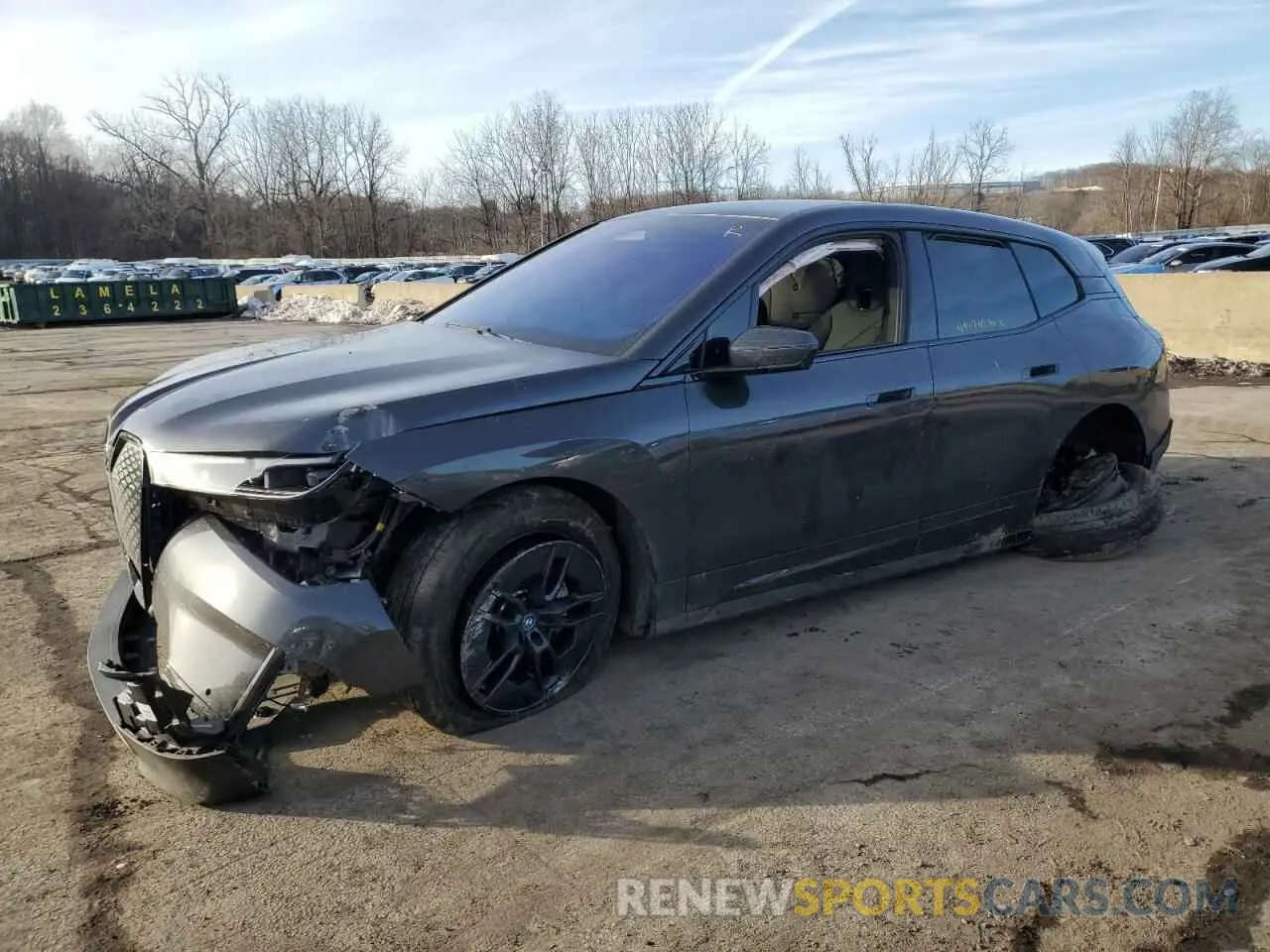 1 Photograph of a damaged car WB523CF02RCP06595 BMW IX XDRIVE5 2024