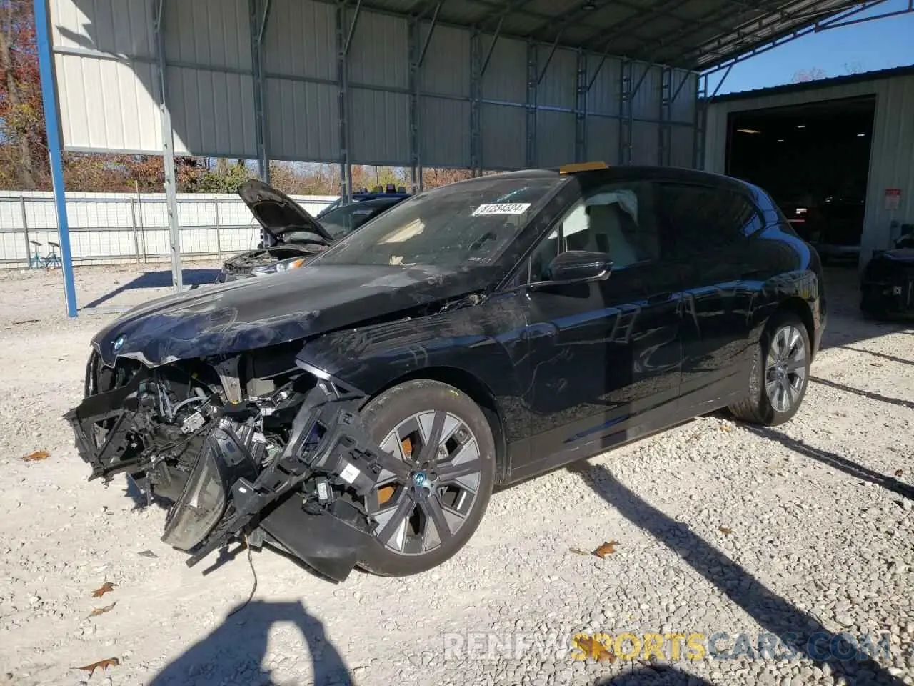 1 Фотография поврежденного автомобиля WB523CF03RCN58330 BMW IX XDRIVE5 2024