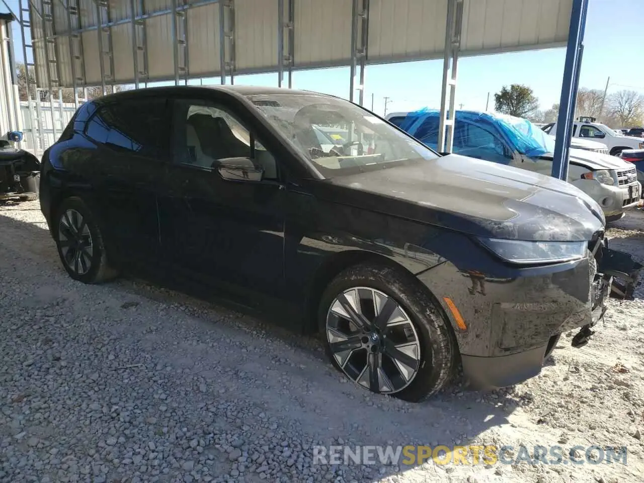 4 Фотография поврежденного автомобиля WB523CF03RCN58330 BMW IX XDRIVE5 2024