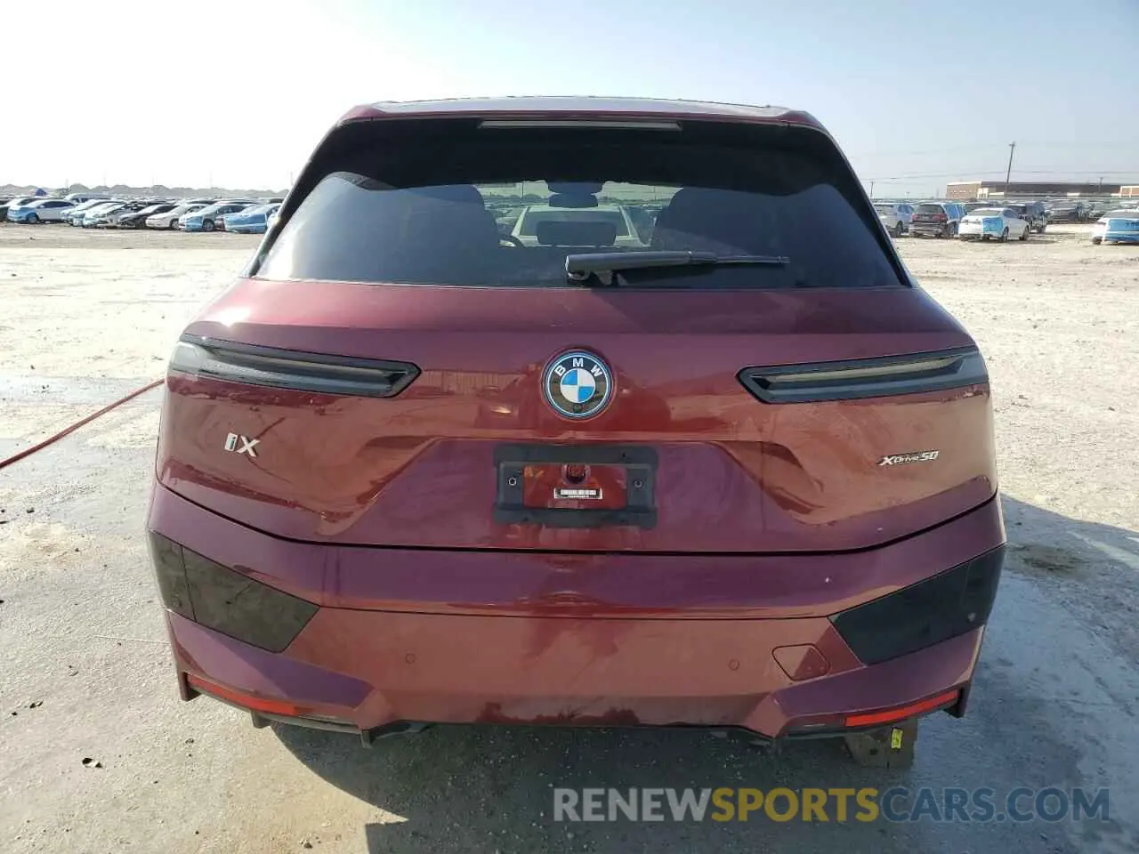 6 Фотография поврежденного автомобиля WB523CF06RCN03726 BMW IX XDRIVE5 2024
