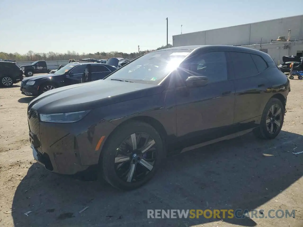 1 Photograph of a damaged car WB523CF07RCP16989 BMW IX XDRIVE5 2024