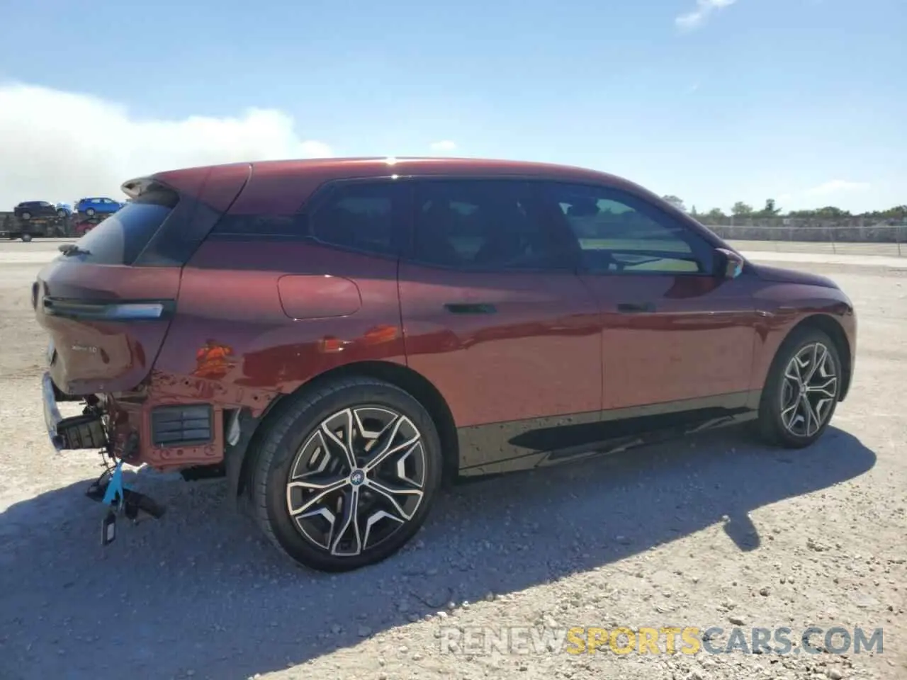 3 Photograph of a damaged car WB523CF07RCP25403 BMW IX XDRIVE5 2024