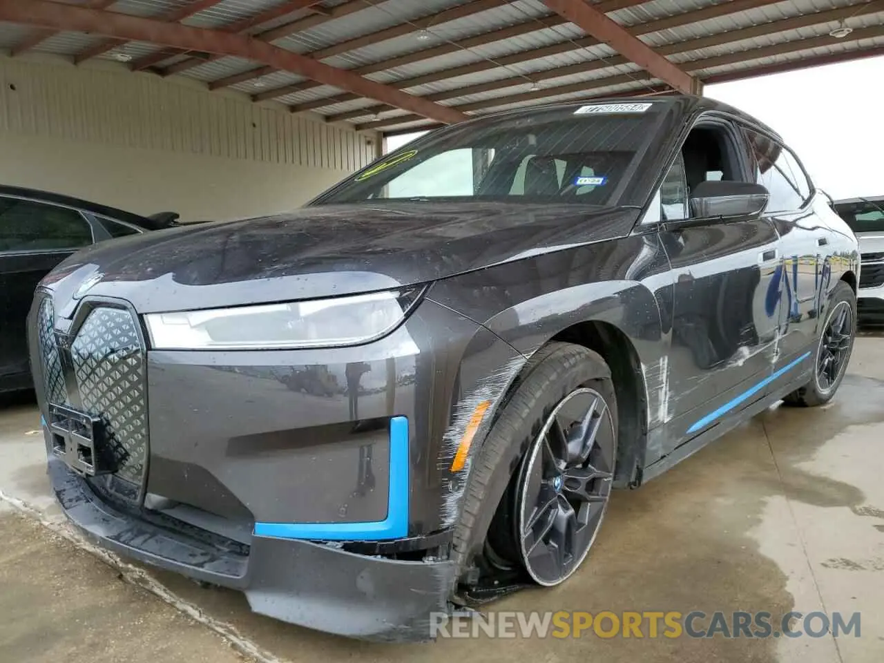 1 Photograph of a damaged car WB523CF0XRCP52532 BMW IX XDRIVE5 2024