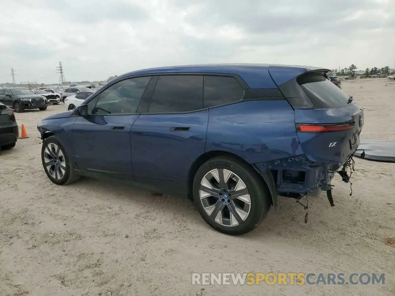 2 Photograph of a damaged car WB523CF00SCT24961 BMW IX XDRIVE5 2025