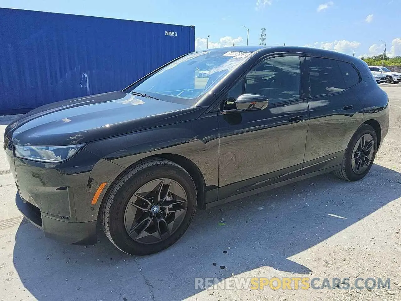 1 Photograph of a damaged car WB523CF07SCS14148 BMW IX XDRIVE5 2025