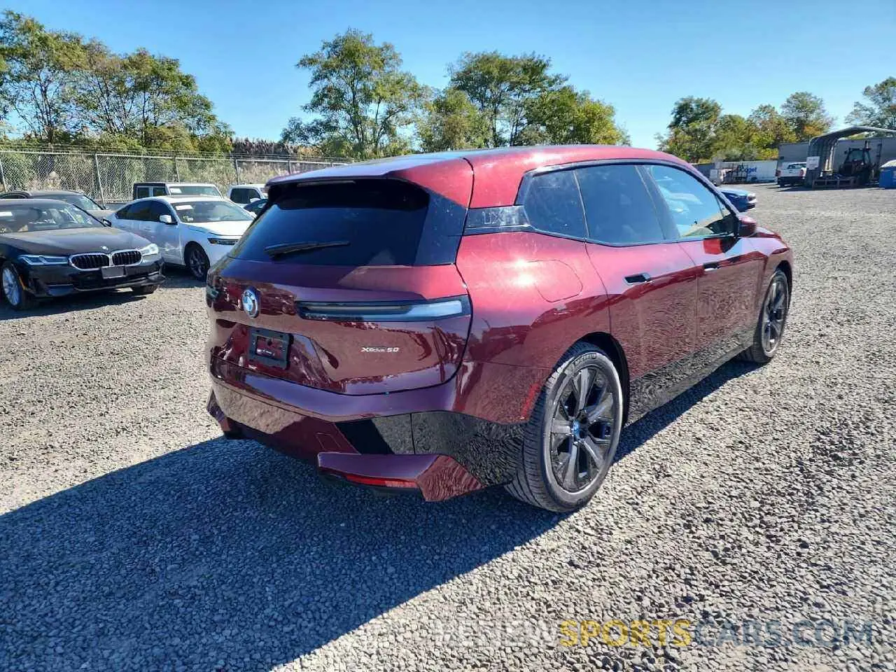 4 Photograph of a damaged car WB523CF09SCS58670 BMW IX XDRIVE5 2025