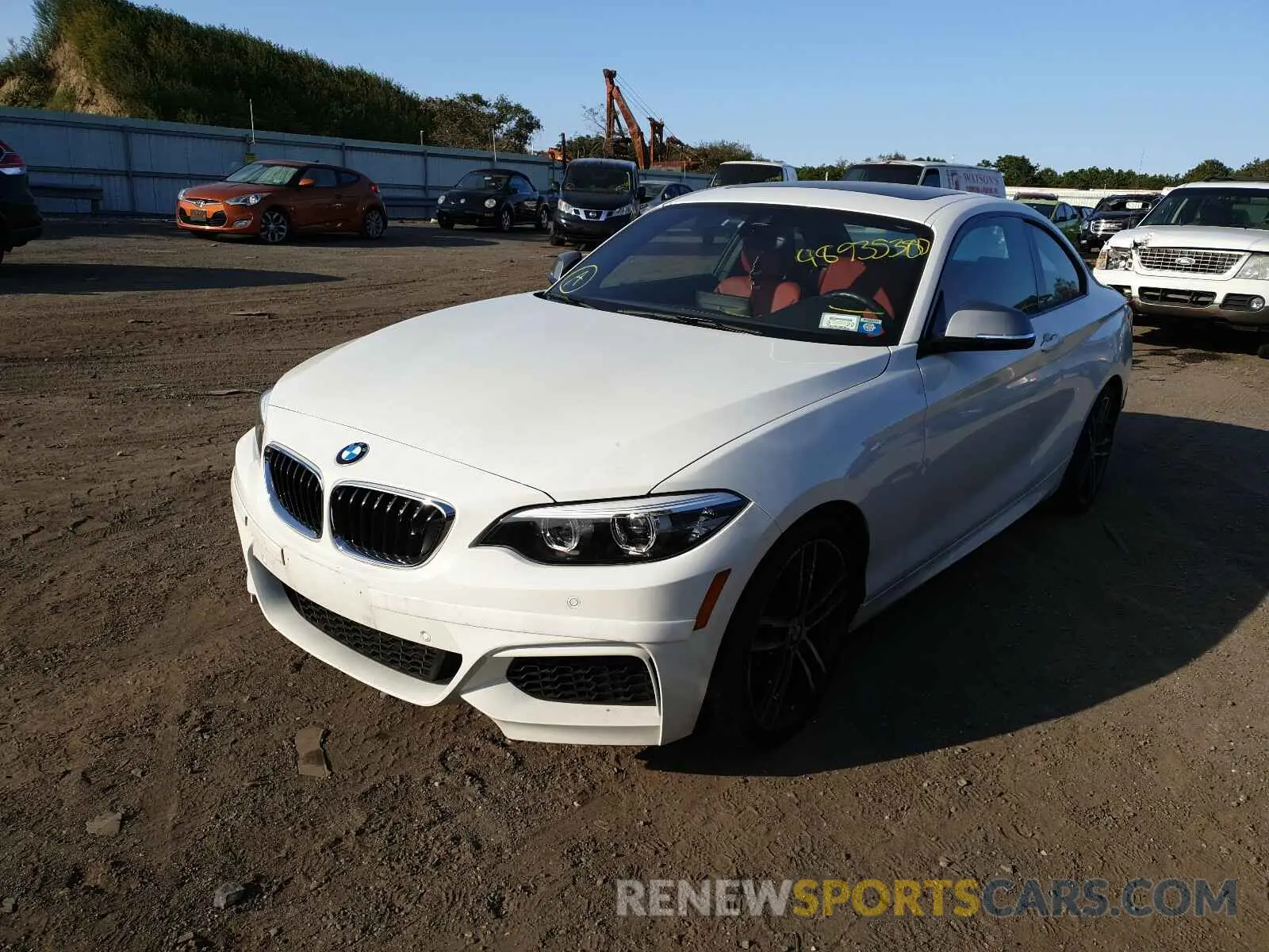 2 Photograph of a damaged car WBA2J7C51K7D16586 BMW M2 2019