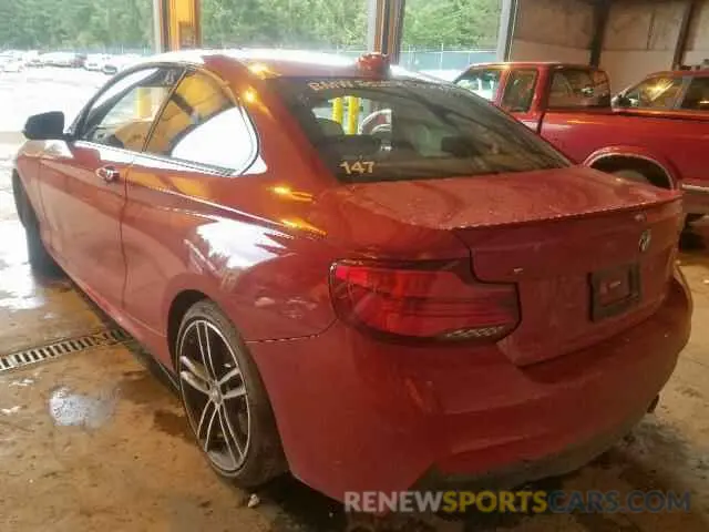 3 Photograph of a damaged car WBA2J7C58K7D30338 BMW M2 2019