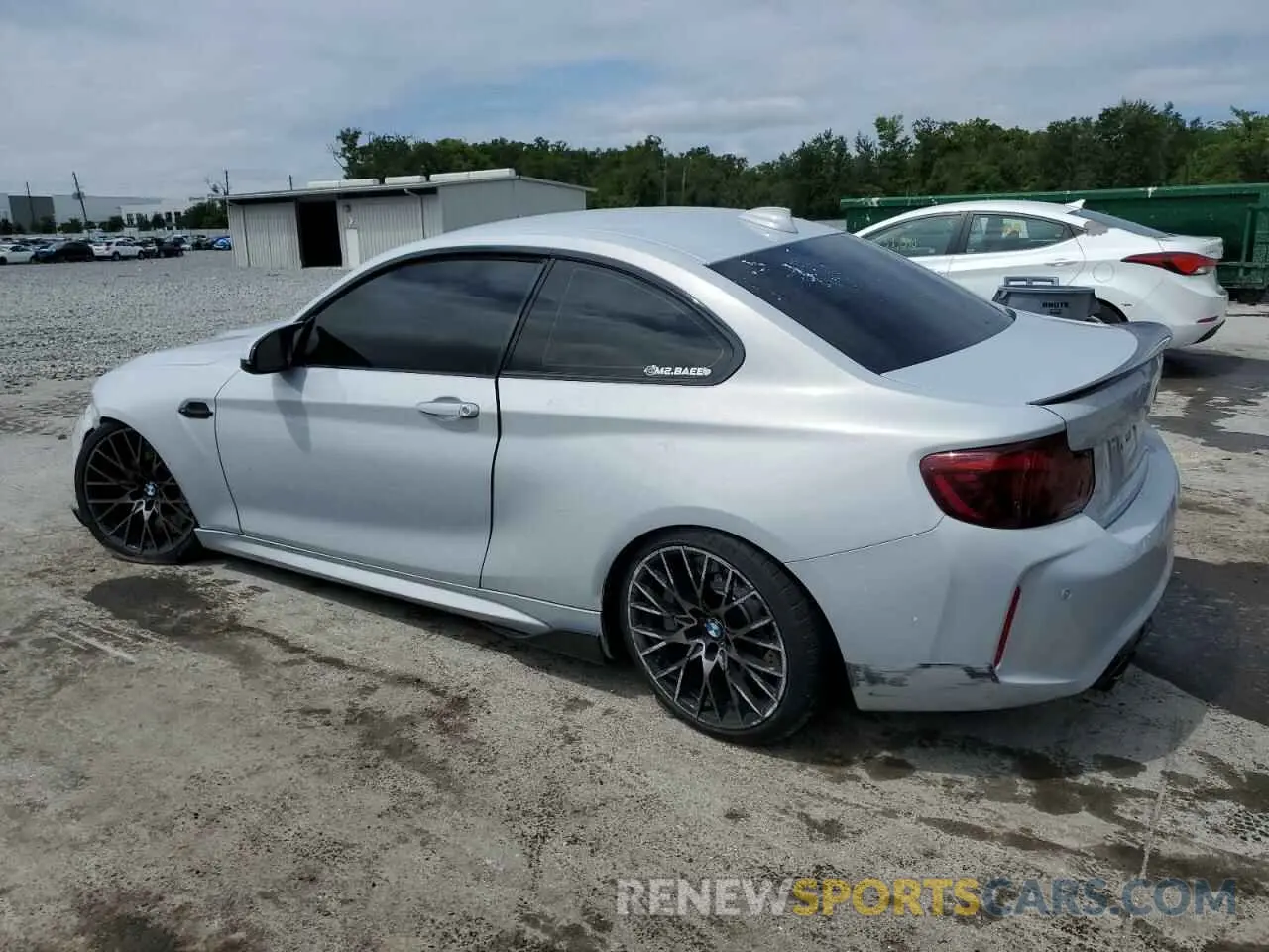 2 Photograph of a damaged car WBS2U7C54K7D32476 BMW M2 2019
