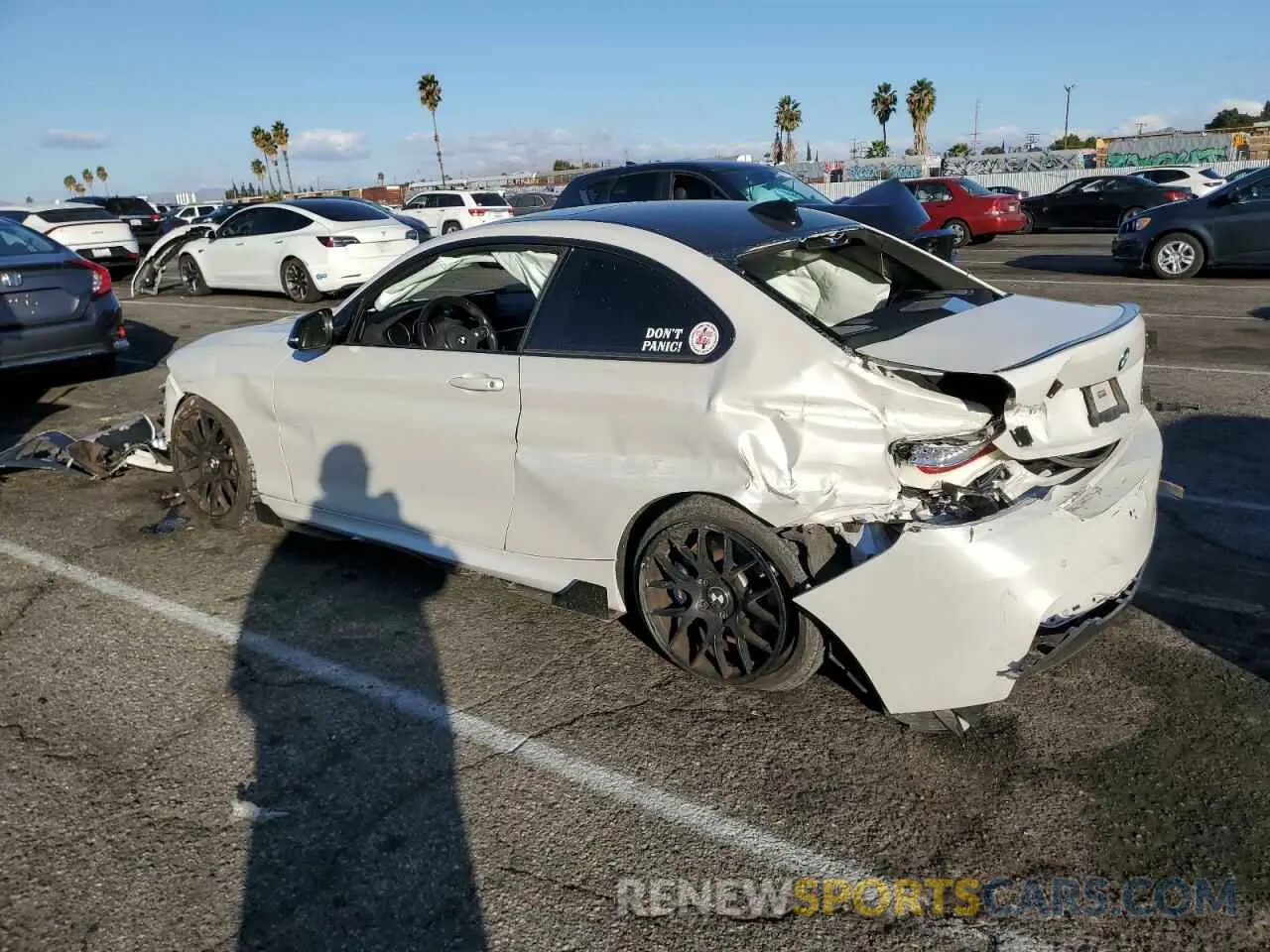 2 Photograph of a damaged car WBA2J5C05L7D82973 BMW M2 2020
