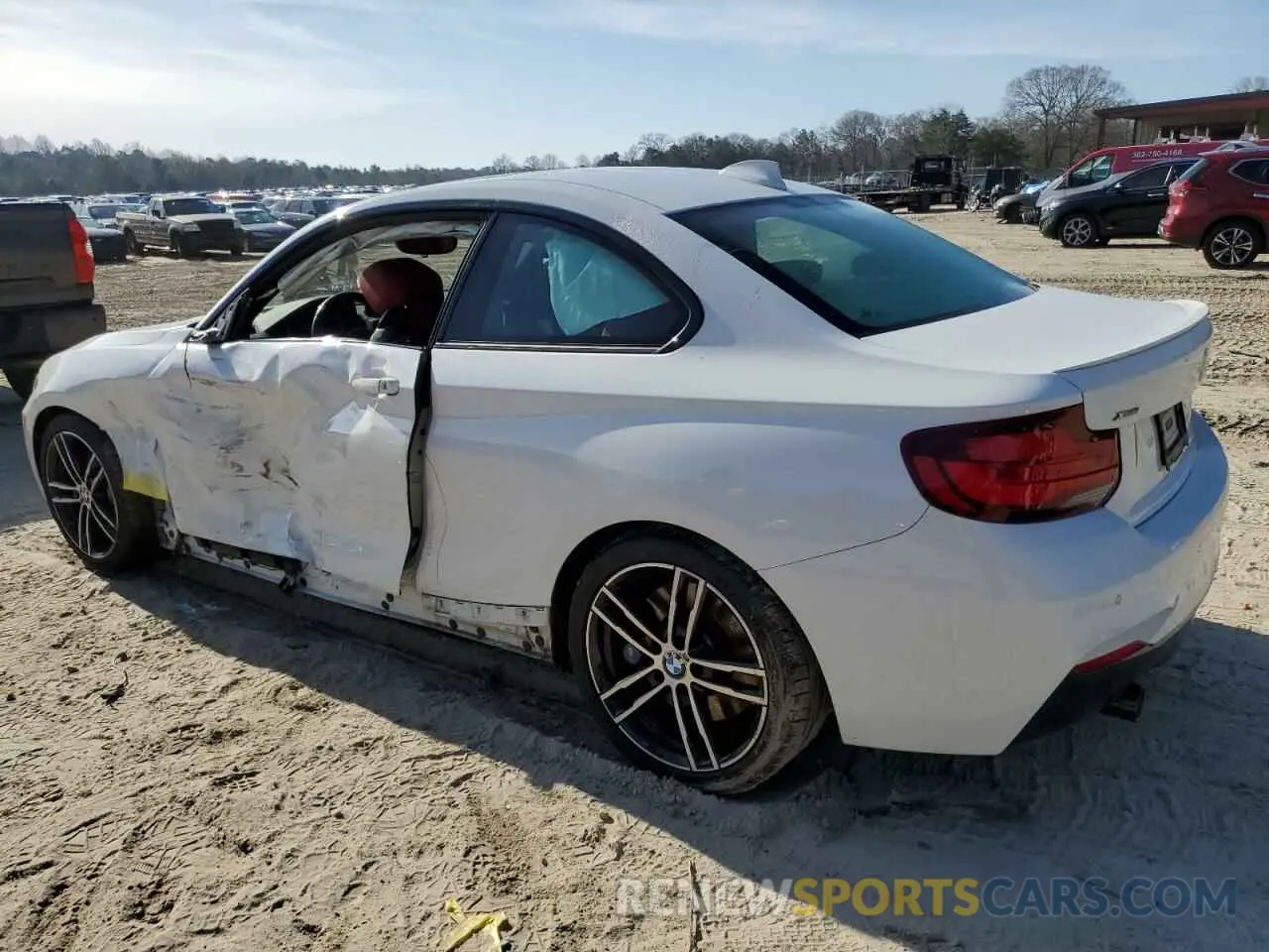 2 Фотография поврежденного автомобиля WBA2J7C03L7E80525 BMW M2 2020