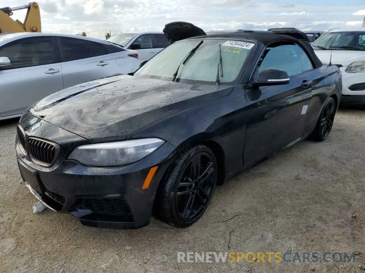 1 Photograph of a damaged car WBA2N3C01L7E04508 BMW M2 2020