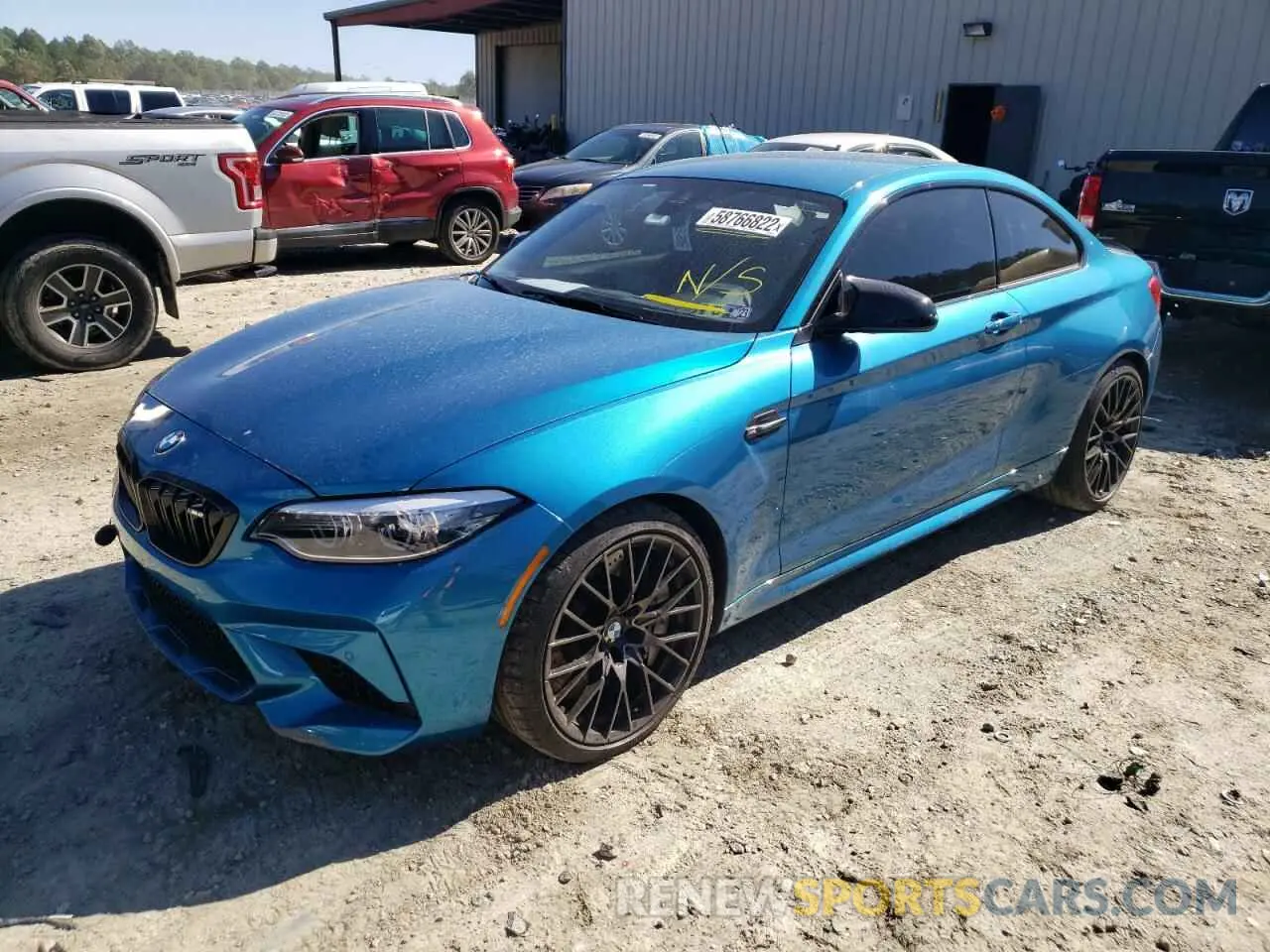 2 Фотография поврежденного автомобиля WBS2U7C01L7E83068 BMW M2 2020