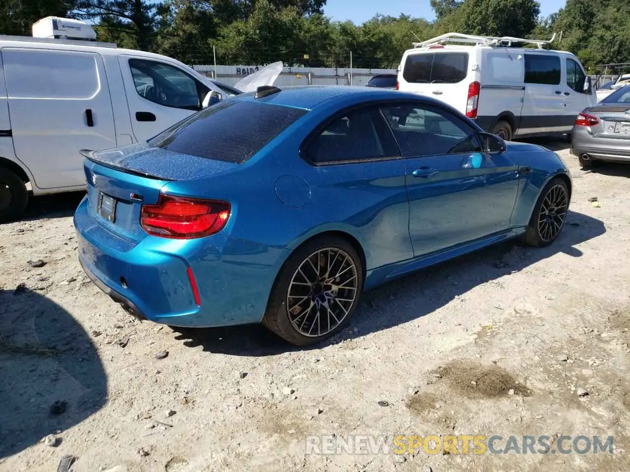 4 Фотография поврежденного автомобиля WBS2U7C01L7E83068 BMW M2 2020