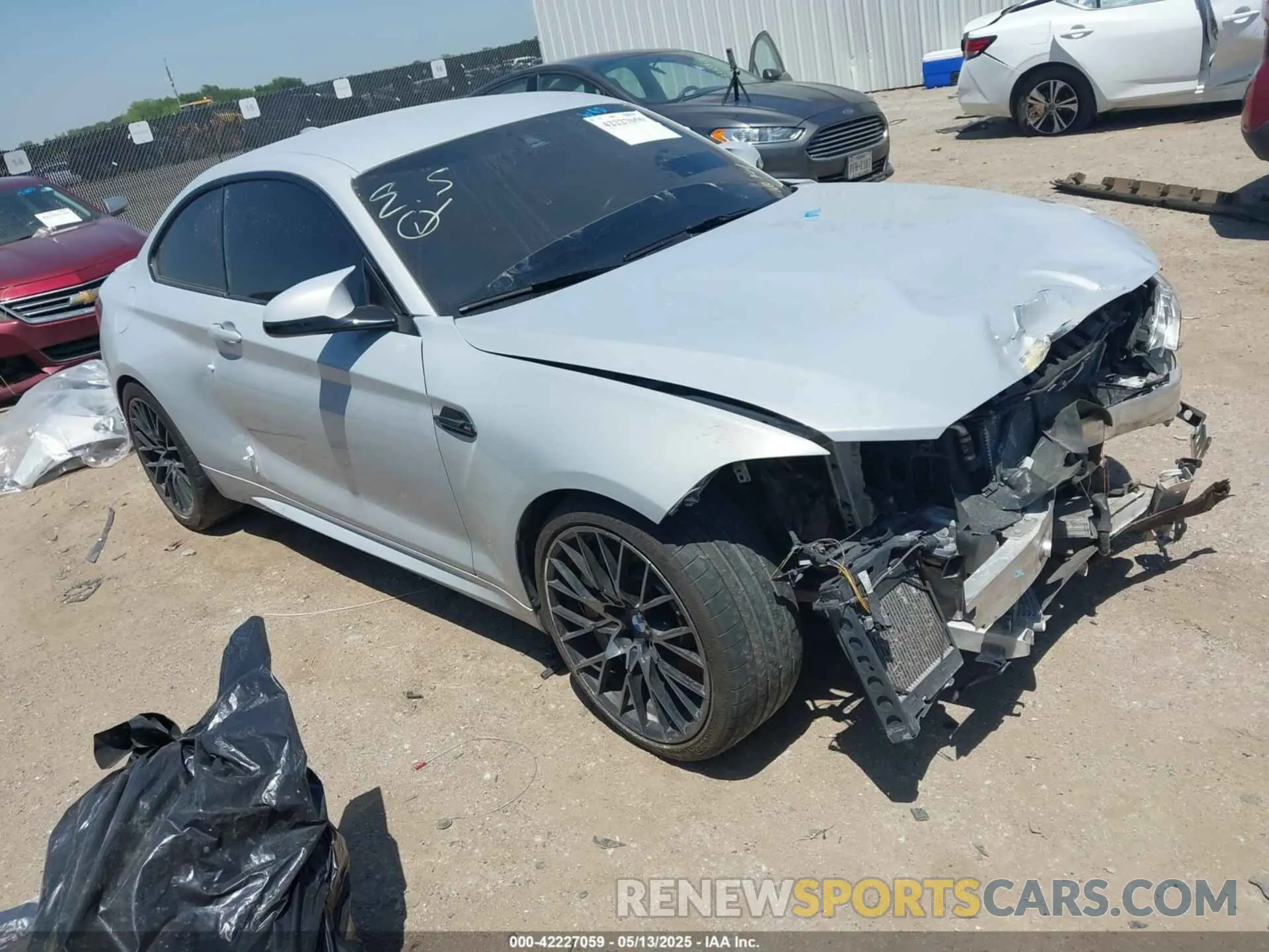 1 Фотография поврежденного автомобиля WBS2U7C02L7D97896 BMW M2 2020