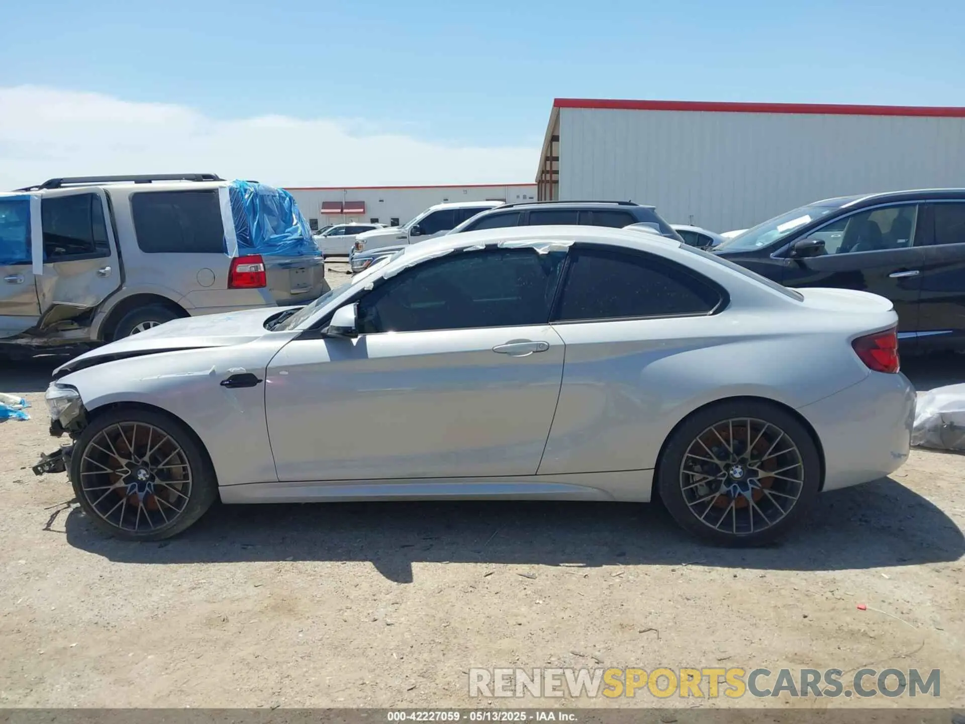 13 Фотография поврежденного автомобиля WBS2U7C02L7D97896 BMW M2 2020