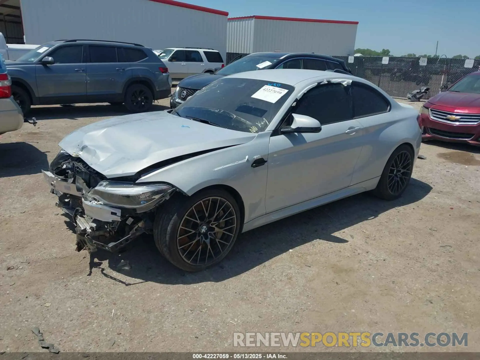 2 Фотография поврежденного автомобиля WBS2U7C02L7D97896 BMW M2 2020