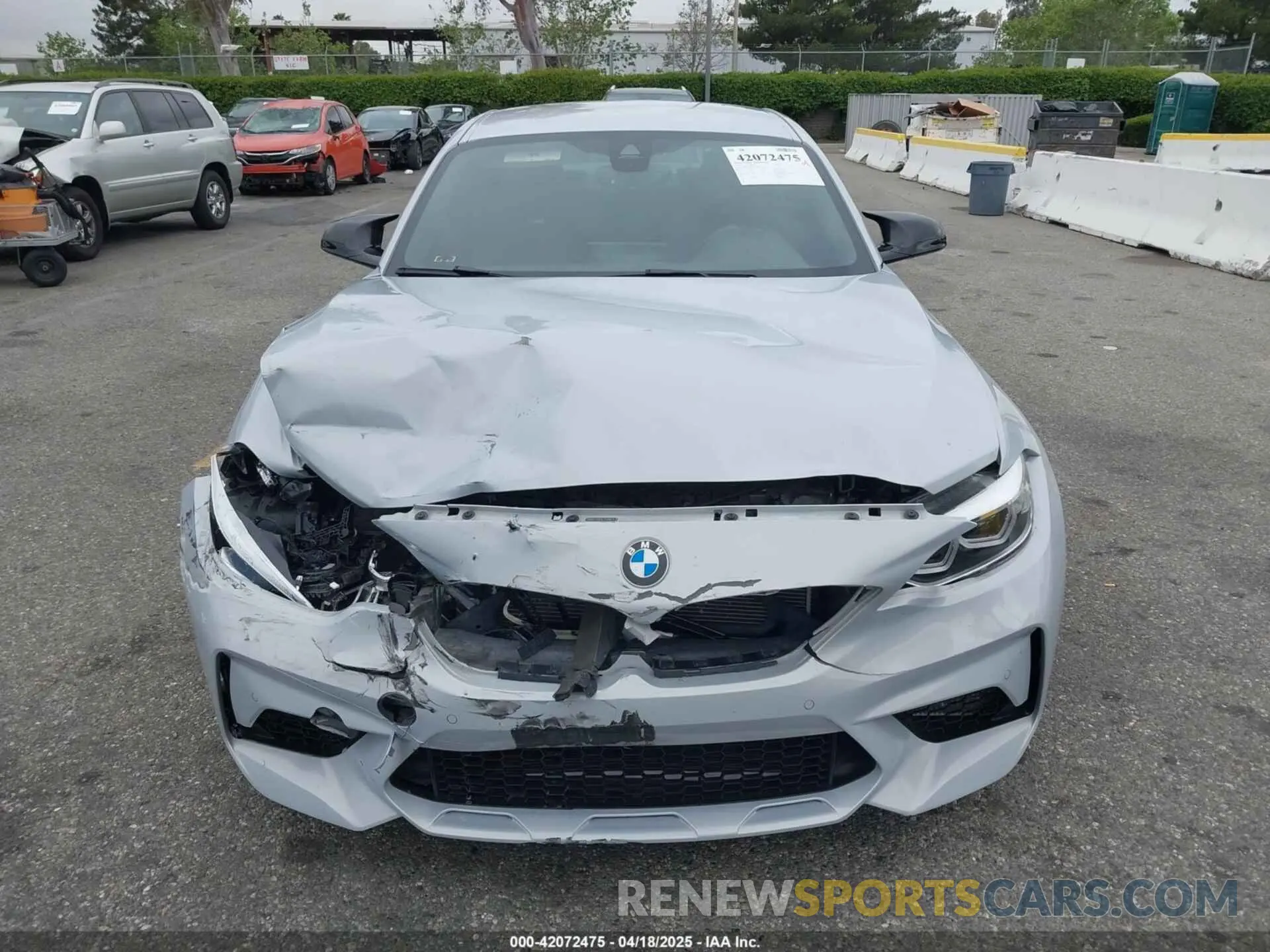 12 Фотография поврежденного автомобиля WBS2U7C03L7E39816 BMW M2 2020